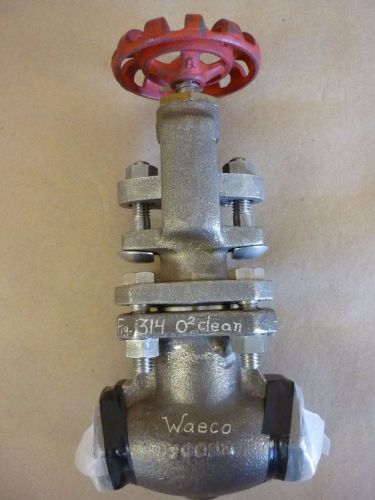 Globe valve, waeco, stainless steel, new 3/4&#034; for sale