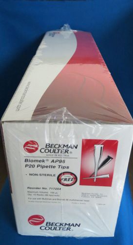 Beckman Coulter Biomek AP96 P20 Pipet Tips # 717254  Qty 960 Pipettes