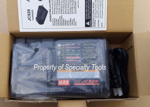 Max USA JC928 Battery Charger for RB397 RB517 RB398 RB518 Rebar tier tying tools
