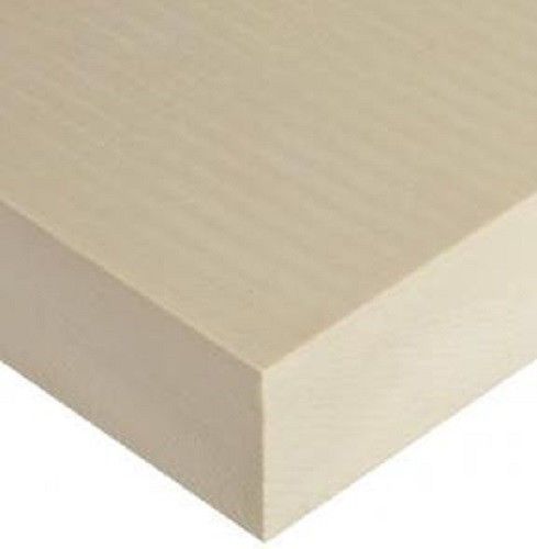 Peek Sheet, Natural, 1&#034; Thick - 5&#034; x 8&#034; (Polyetheretherketone) (Nominal)