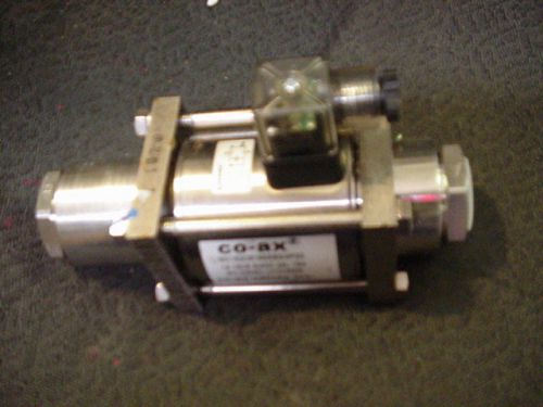 New CO-AX MK15 2/2 solenoid valve stainless MK152C616EEB3/4P2A