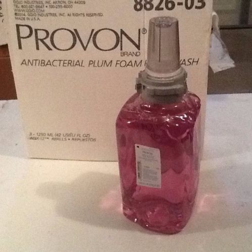 NEW Gojo PROVON Antibacterial Plum Foam Handwash 1250mL Refill