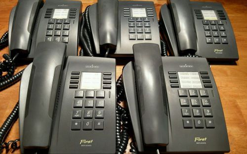 5 Lot of Alcatel Lucent 4004 First Reflex Phones Black with 90 Day Warranty