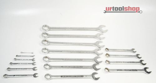 Craftsman 17 piece sae combination wrench set 5830-66 for sale