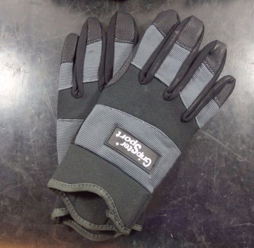 Global gloves mechanic&#039;s gloves, sz med, unlined, black, qty 9, sg7755-m |kj2|rl for sale