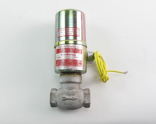Gould piston pilot operated solenoid valve, air and water, qr-3v for sale