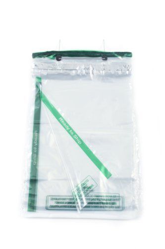Polyethylene Wicket Printed Bag with Lip and Tape, 6&#034; x 9&#034; Pack of 2,000