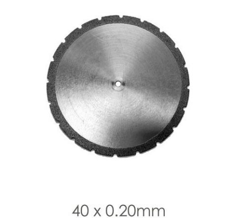 Model Prep Diamond Disc 40mm x 0.20mm for Plaster Die Stone Investment