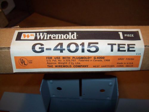 NEW BOX WIREMOLD G4015 TEE SERIES 4000 SURFACE MOUNT RACEWAY P196