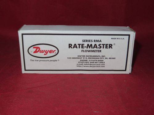 Dwyer Rate-Master Flowmeter RMA-7-SSV NEW