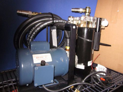 Modoc pumps int&#039;l pi-3 vacuum pump w/ franklin electric 411020101 motor for sale