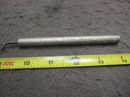 UMPCO INC MODEL 500  BURR O WIK DE-BURR TOOL AIRCRAFT TOOL