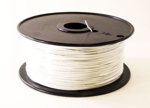 HOOK UP WIRE 22 GAUGE SOLID (1000&#039; / WHITE)