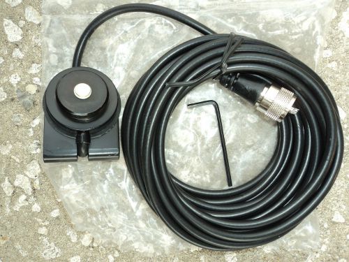 Tram 1246-b black nmo antenna trunk lip mount 1246b -  mini uhf connector for sale