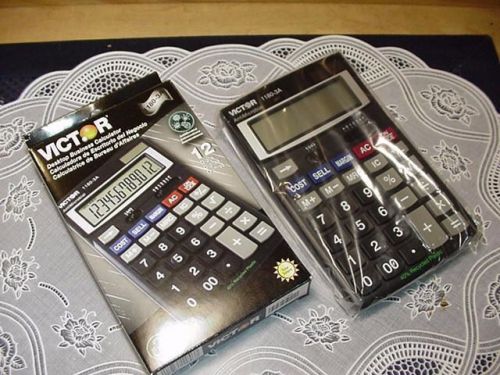 Victor 1180-3A Desktop Business, Antimicrobial, Calculator, 12-Digit LCD, NEW!