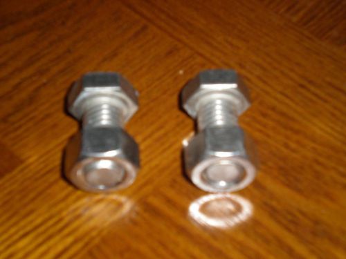 1/2-13 X 1&#034; Stainless Steel Hex Bolt with Nut Qty 2