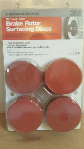 3M 01410 Roloc Brake Rotor Surface Conditioning Disc Starter Pack