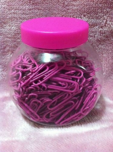 306 PINK PAPER CLIPS / 306 PAPER CLIPS *****PLEASE READ DETAILS*****