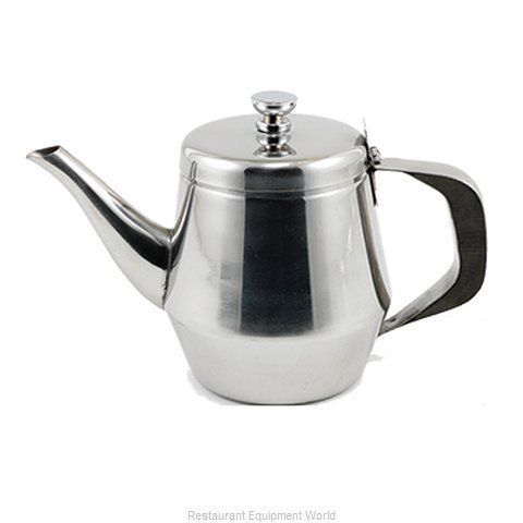 Winco JB2920, 20-Ounce Stainless Steel Gooseneck Teapot