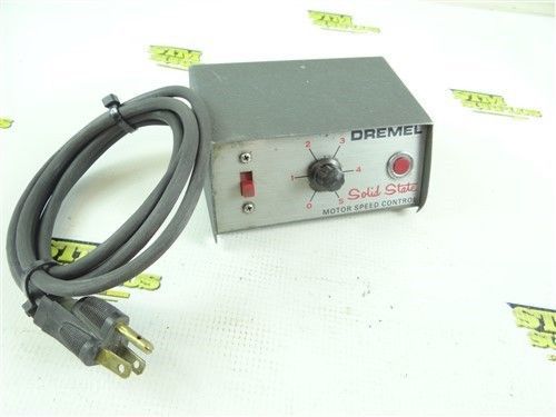 DREMEL SOLID STATE MOTOR SPEED CONTROL 120 VOLTS AC 5 AMP