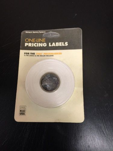 One Line Pricing Labels For 1105 Price maker 3198 Label And Ink Roller