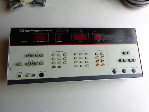 HP Agilent 8160A Programmable Generator Front Panel