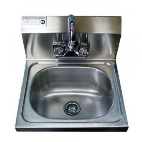 16 3/4&#034; x 12&#034; wall mount hand sink for sale