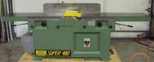 Wadkin Super 400 Jointer, 16&#034; x 102&#034; Table, 4HP, 3PH Motor, Cleaned, Checked