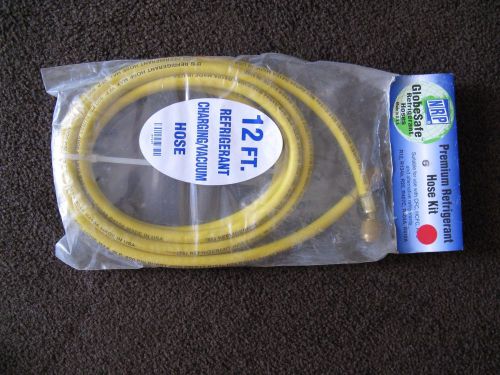 12 Ft Yellow Premium Refrigerant Charging/Vacuum Hose New in Bag