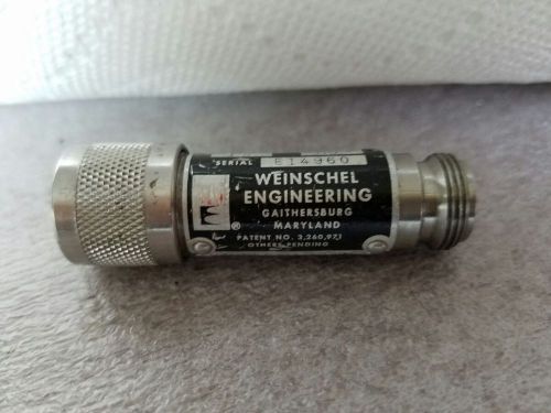 Weinschel Attenuator Various Attenuation values &amp; Frequency ranges available