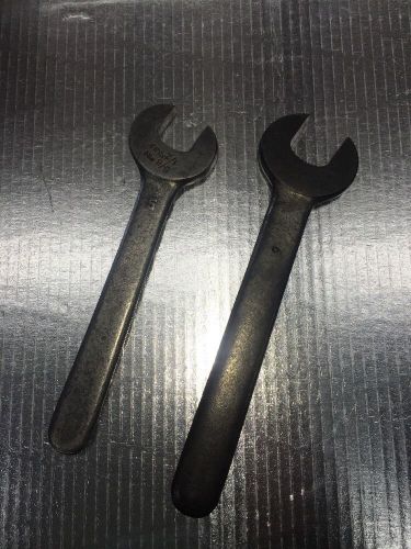 Two Vintage Armstrong Machinist Wrenches 31/32&#034;