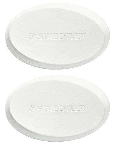 Staedtler Oval Ergonomic Eraser Pack Of 2
