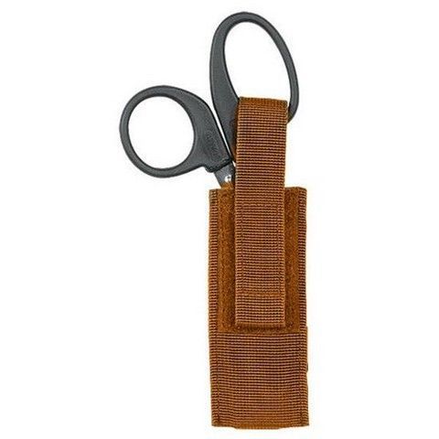 Voodoo tactical 15-008007000 emt shears holster 5&#034; x 2&#034; (coyote) for sale