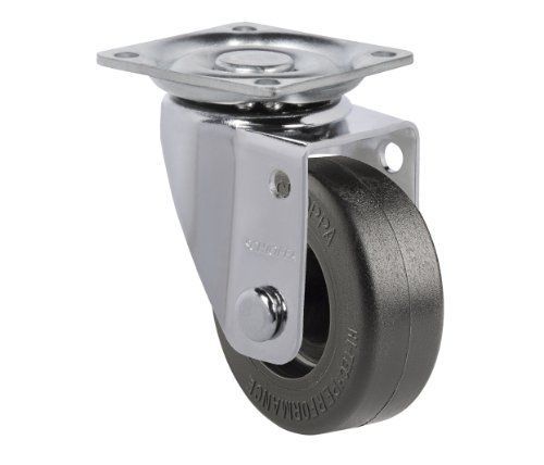 Schioppa, GLAP 210 NT, 2&#034; (50 mm) Swivel Non-Brake Caster, Nylon Wheel, 70 lbs,