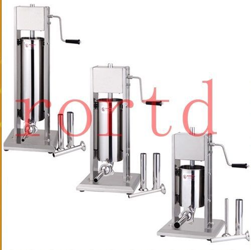 CE Vertical 3L-7L Commercial Sausage Stuffer Stainless Steel Meat  Free shiping