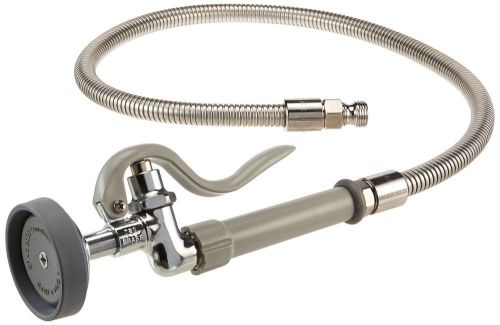 Ts brass b-0100 pre-rinse unit with flexible stainless steel hose chrome for sale