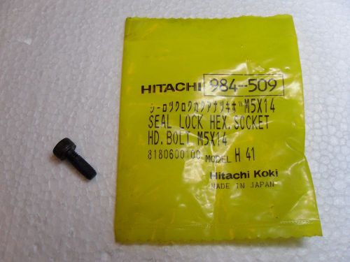 Hitachi 984-509 984509 Seal Lock Hex Socket Head Bolt M5x14 20 Types of Tools