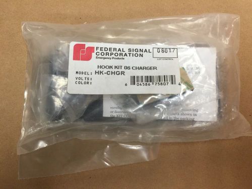 New genuine federal signal hk-chgr light bar hook mount set kit - dodge charger for sale
