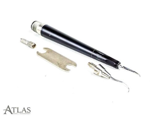 Dental 5-Hole Fiber-Optic Handpiece for Scaling Procedures w/ 2 Tips, 3 Wrenches