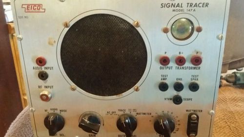 Vintage Eico Signal Tracer Model 147-A 147A Powers On