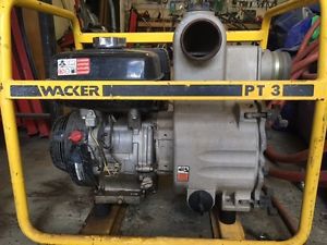 Wacker Neuson PT3 0009321 Centrifugal Trash Pump