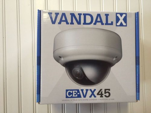 Weather Rated Vandal X Outdoor Day/Night Dome Camera CE-VX45 (White)