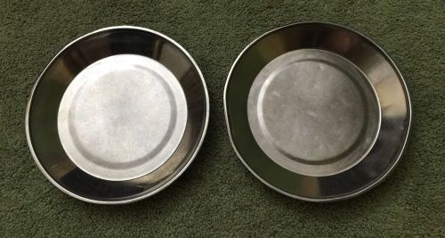 2 dinex dxtmp1097a seco 4731129 wax base stainless warming 9&#034; plates carlisle for sale