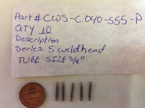 CWS-C.040-.555-P, Tungsten Electrodes, Pure Tungsten, 0.040&#034; x 0.555&#034;