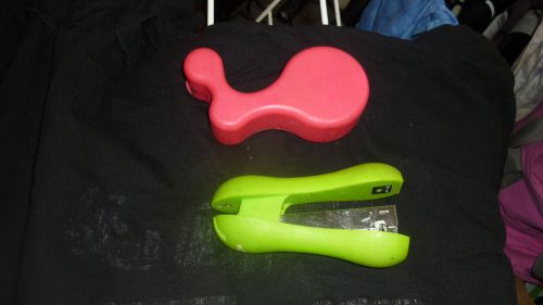 Smiggle Stapler and Sellotape Dispenser