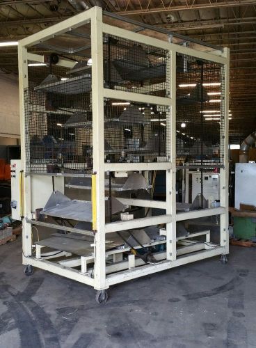 Parts carousel conveyor cooling transfer accumulator #1021S