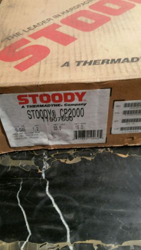 Stoody thermadyne cp2000 hardfacing wire 33 pound spool .045&#034; 11907600 for sale