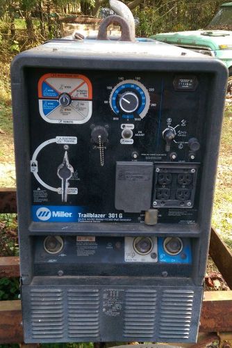 Miller Trailblazer 301G CC/CV-AC/DC Welder &amp; 10.000 Watt Generator   (Used)