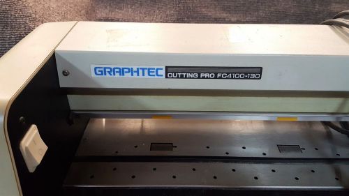 graphtec cutting pro fc4100-130  54&#034; vinyl cutting plotter