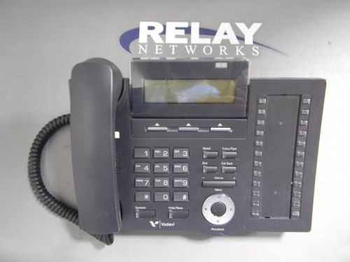 Lot of 3 - vodavi ip7024d 24-button poe display telephone 3824-71 for sale